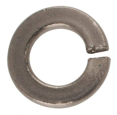 Value Collection - #2, 0.02" Thick Split Lock Washer - 316 Stainless Steel, Uncoated, 0.088" Min ID, 0.094" Max ID - USA Tool & Supply