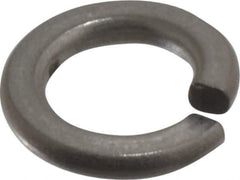 Value Collection - #10, 0.047" Thick Split Lock Washer - 316 Stainless Steel, Uncoated, 0.193" Min ID, 0.2" Max ID - USA Tool & Supply