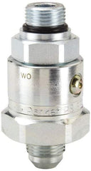 Parker - 3/4-16 SAE ORB to SAE JIC Steel Hydraulic Hose Male ORB To Male JIC Swivel - 5,000 psi - USA Tool & Supply