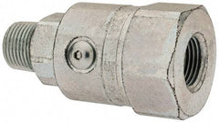Parker - 3/8-18 NPTF Steel Hydraulic Hose Male NPT To Female NPT Swivel - 5,000 psi - USA Tool & Supply