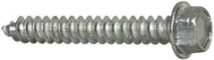 Value Collection - #12 Hex Washer Head Sheet Metal Screw - Steel, 1-1/2" Length Under Head, AISI 1016, ASME B18.6.3, ASME B18.6.4 & SAE J933, Grade 1016-1024 - USA Tool & Supply