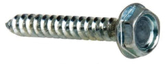 Value Collection - #6 Hex Washer Head Sheet Metal Screw - Steel, 1" Length Under Head, AISI 1016, ASME B18.6.3 & SAE J933, Grade 1016-1024 - USA Tool & Supply