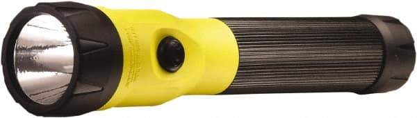 Streamlight - White LED Bulb, 385 Lumens, Industrial/Tactical Flashlight - Yellow Plastic Body, 1 AA Battery Included - USA Tool & Supply