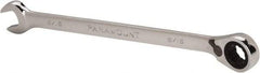 Paramount - 5/16" 12 Point Offset Combination Wrench - 15° Offset Angle, 5" OAL, Chrome Vanadium Steel, Polished Finish - USA Tool & Supply