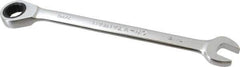 Paramount - 7/16" 12 Point Offset Combination Wrench - 15° Offset Angle, 5-1/2" OAL, Chrome Vanadium Steel, Polished Finish - USA Tool & Supply