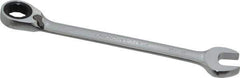 Paramount - 9/16" 12 Point Offset Combination Wrench - 15° Offset Angle, 6" OAL, Chrome Vanadium Steel, Polished Finish - USA Tool & Supply