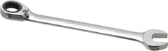 Paramount - 11/16" 12 Point Offset Combination Wrench - 15° Offset Angle, 6-1/2" OAL, Chrome Vanadium Steel, Polished Finish - USA Tool & Supply