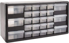 Akro-Mils - 26 Drawer, Small Parts Cabinet - 6-3/8" Deep x 20" Wide x 10-11/32" High - USA Tool & Supply