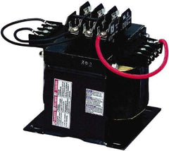 Square D - 1 Phase, 1,000 VA, Top Mount Fuse Block Control Transformer - 239°F Temp Rise - USA Tool & Supply