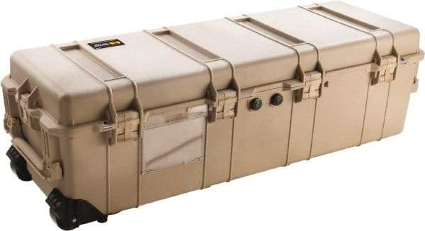 Pelican Products, Inc. - 16-3/32" Wide x 14" High, Long Case - Tan, Polyethylene - USA Tool & Supply