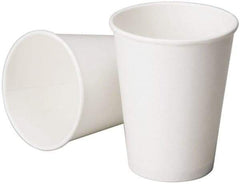 Ability One - 8 oz Paper Cold Cup - White - USA Tool & Supply