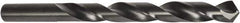 Precision Twist Drill - Letter U 118° High Speed Steel Jobber Drill - Oxide Finish, Right Hand Cut, Spiral Flute, Straight Shank, 5" OAL, Split Point - USA Tool & Supply