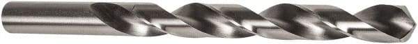 Precision Twist Drill - 23/64" 118° High Speed Steel Jobber Drill - Bright Finish, Right Hand Cut, Spiral Flute, Straight Shank, 4-7/8" OAL, Standard Point - USA Tool & Supply