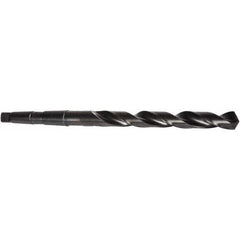 Precision Twist Drill - 44mm, 4MT 118° Point High Speed Steel Taper Shank Drill Bit - USA Tool & Supply