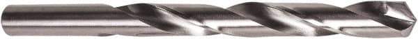 Precision Twist Drill - Letter F 118° Carbide-Tipped Jobber Drill - Bright Finish, Right Hand Cut, Spiral Flute, Straight Shank, 4-1/8" OAL, Standard Point - USA Tool & Supply