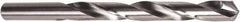 Precision Twist Drill - 3/8" 118° Carbide-Tipped Jobber Drill - Bright Finish, Right Hand Cut, Spiral Flute, Straight Shank, 5" OAL, Standard Point - USA Tool & Supply