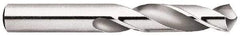 Precision Twist Drill - 2" 118° Spiral Flute High Speed Steel Screw Machine Drill Bit - Oxide Finish, Right Hand Cut, 5-5/8" Flute Length, 8-1/2" OAL, Standard Point, Straight Shank - USA Tool & Supply