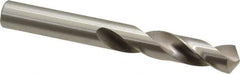 Precision Twist Drill - 13/32" 118° Spiral Flute High Speed Steel Screw Machine Drill Bit - Bright Finish, Right Hand Cut, 1-15/16" Flute Length, 3-5/16" OAL, Standard Point, Straight Shank - USA Tool & Supply