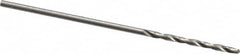 Precision Twist Drill - #60 118° Spiral Flute High Speed Steel Screw Machine Drill Bit - USA Tool & Supply