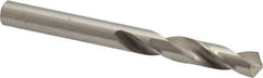 Precision Twist Drill - 0.266" 118° Spiral Flute High Speed Steel Screw Machine Drill Bit - Bright Finish, Right Hand Cut, 1-1/2" Flute Length, 2-11/16" OAL, Standard Point, Straight Shank - USA Tool & Supply