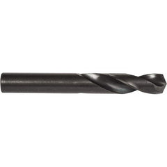 Precision Twist Drill - 9.19988mm 135° Spiral Flute High Speed Steel Screw Machine Drill Bit - USA Tool & Supply