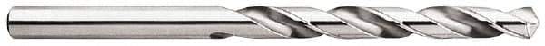Precision Twist Drill - 1-9/16", 118° Point, Spiral Flute, High Speed Steel Taper Length Drill Bit - Oxide Finish, 9-5/8" Flute Length, 15-1/4" OAL, Series R51 - USA Tool & Supply