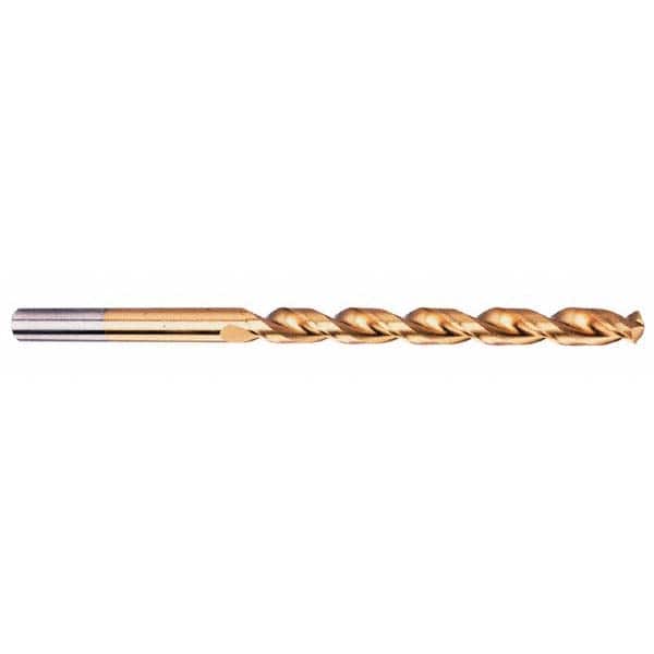 Cleveland - #38 135° Parabolic Flute Cobalt Taper Length Drill Bit - USA Tool & Supply