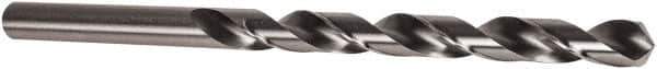 Precision Twist Drill - 0.9449", 118° Point, Spiral Flute, High Speed Steel Taper Length Drill Bit - Oxide Finish, 7-9/32" Flute Length, 11-3/32" OAL, Series 5ATL - USA Tool & Supply