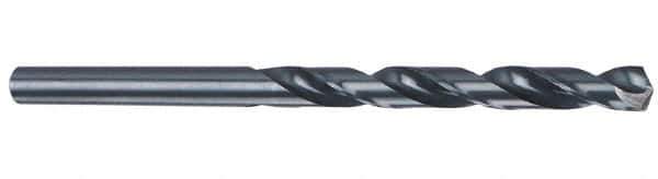 Cleveland - #35, 118° Point, Spiral Flute, High Speed Steel Taper Length Drill Bit - Oxide Finish, 2-3/4" Flute Length, 5-1/8" OAL, Series 2510 - USA Tool & Supply