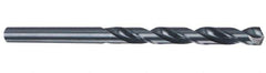 Cleveland - #35, 118° Point, Spiral Flute, High Speed Steel Taper Length Drill Bit - Oxide Finish, 2-3/4" Flute Length, 5-1/8" OAL, Series 2510 - USA Tool & Supply