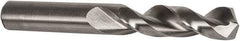 Precision Twist Drill - #18 135° Parabolic Flute High Speed Steel Screw Machine Drill Bit - Bright Finish, Right Hand Cut, 1-1/16" Flute Length, 2-1/8" OAL, Split Point, Straight Shank - USA Tool & Supply