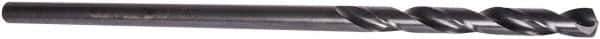 Precision Twist Drill - 7/16" Diam, 12" OAL Oxide High Speed Steel Aircraft Extension Drill Bit - 135° Point Angle - USA Tool & Supply