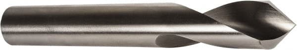 Precision Twist Drill - 1/4" Body Diam, 120°, 2-1/2" OAL, High Speed Steel Spotting Drill - USA Tool & Supply