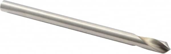 Precision Twist Drill - 1/4" Body Diam, 90°, 4" OAL, High Speed Steel Spotting Drill - USA Tool & Supply