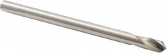 Precision Twist Drill - 1/4" Body Diam, 90°, 4" OAL, High Speed Steel Spotting Drill - USA Tool & Supply