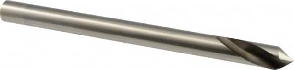 Precision Twist Drill - 3/8" Body Diam, 90°, 5" OAL, High Speed Steel Spotting Drill - USA Tool & Supply