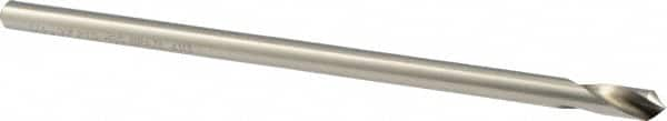 Precision Twist Drill - 1/4" Body Diam, 90°, 6" OAL, High Speed Steel Spotting Drill - USA Tool & Supply