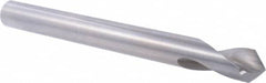 Precision Twist Drill - 1" Body Diam, 90°, 10" OAL, High Speed Steel Spotting Drill - USA Tool & Supply