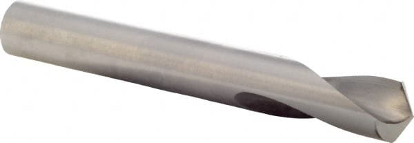 Precision Twist Drill - 1/2" Body Diam, 120°, 3-3/4" OAL, High Speed Steel Spotting Drill - USA Tool & Supply