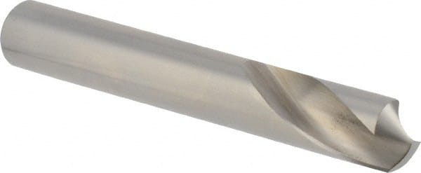 Precision Twist Drill - 5/8" Body Diam, 120°, 4-3/8" OAL, High Speed Steel Spotting Drill - USA Tool & Supply