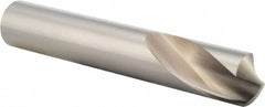 Precision Twist Drill - 1" Body Diam, 120°, 6" OAL, High Speed Steel Spotting Drill - USA Tool & Supply
