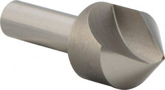 Precision Twist Drill - 1" Head Diam, 1/2" Shank Diam, 1 Flute 82° High Speed Steel Countersink - USA Tool & Supply