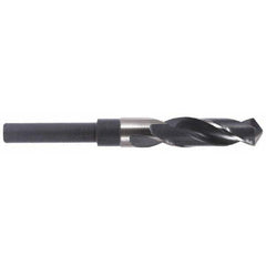Precision Twist Drill - 1-11/32" Drill, 118° Point, High Speed Steel Silver Deming & Reduced Shank Drill Bit - USA Tool & Supply