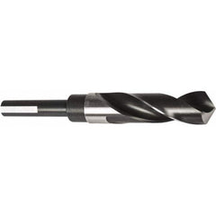 Precision Twist Drill - 1-7/16" Drill, 118° Point, High Speed Steel Silver Deming & Reduced Shank Drill Bit - USA Tool & Supply