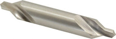 Precision Twist Drill - #6 Plain Cut 60° Incl Angle High Speed Steel Combo Drill & Countersink - USA Tool & Supply