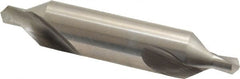 Precision Twist Drill - #7 Plain Cut 60° Incl Angle High Speed Steel Combo Drill & Countersink - USA Tool & Supply