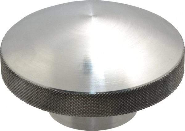 Morton Machine Works - 2" Head, Knurled Knob - Tapped, Aluminum - USA Tool & Supply