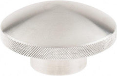 Morton Machine Works - 3" Head, Knurled Knob - Tapped, Aluminum - USA Tool & Supply