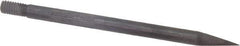 Value Collection - Pocket Scriber Replacement Point - Steel, 1/4" Body Diam, 2-3/8" OAL - USA Tool & Supply