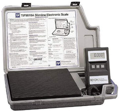 OTC - LCD Automotive Refrigerant Scale Charging Meter - 9VDC, ±0.5°F Accuracy, 32 to 120°F Operating Temp - USA Tool & Supply